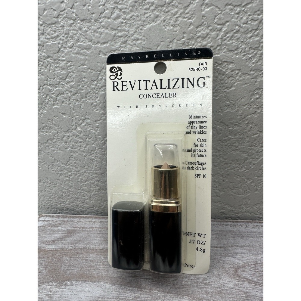 $42 🌙 New MAYBELLINE‎ Revitalizing Concealer / Corrector FAIR VINTAGE RARE